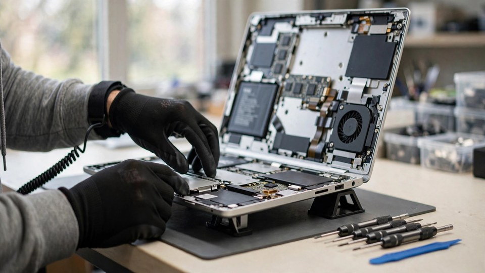 MacBook 電池發脹之後點算:安全處理、送修前準備同換電定換機點揀